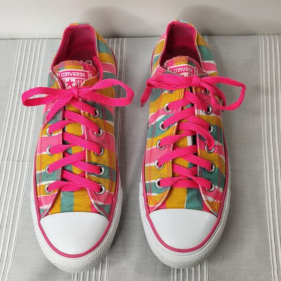 Converse Chuck Taylor Rainbow Stripe Sneakers Women's Size‎ 8 - Picture 3 of 13